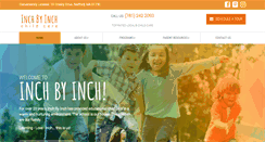 Desktop Screenshot of inchbyinchchildcare.com